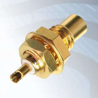 GIGATRONIX SMC Panel Jack, Solder Receptacle, Front Mounting, Gold Plated
