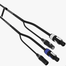 Product Group: LIVEPOWER Hybrid Audio + Power Cable 3G1,5 Xlr3/Powercon