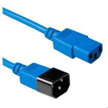 ACT Powercord C13 - C14 blue 0.6 m