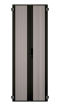 EFB Door for PRO 42U, W=800, Steel perf., 2-Part, TH RAL9005