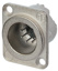 NEUTRIK NC7MD-LX 7 pole XLR male D-size chassis connector, Nickel housing & Silver contacts
