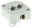 ACT Surface mounted box unshielded 2 ports German Style CAT5E