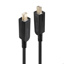 LINDY Fibre Optic Hybrid Mini DisplayPort 1.4 Cable with Detachable DP Connectors