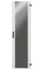 EFB Door for PRO 42U, W=600, Glass, 1-Part, TH RAL7035