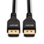 LINDY Slim DisplayPort 1.4 Cables