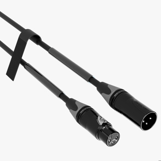 LIVEPOWER Microphone Cable 2*0,22  1 Meter