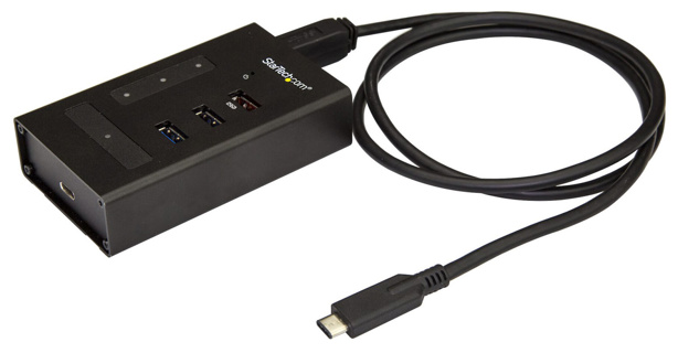 STARTECH 4 PORT USB-C HUB - C TO A C - USB 3.0