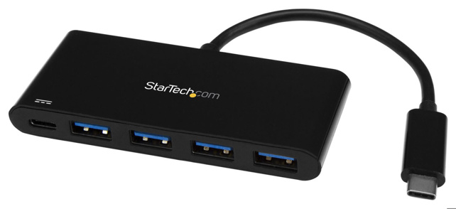STARTECH 4 Port USB C Hub w/ PD - C to A USB 3.0