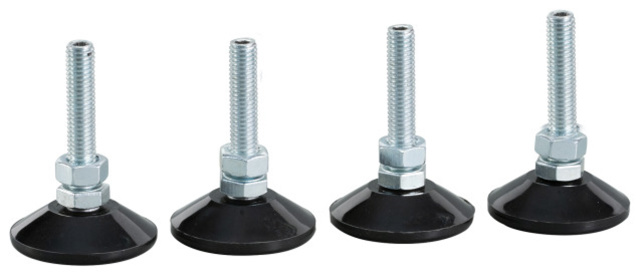 EFB Leveling Feet 4 Pcs. M8 for Cabinet Series OFFICE and Wall Housings