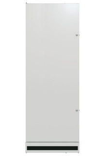 EFB Door for PRO 42U, W=800, Steel, 1-Part, LL RAL9005, Rear Door