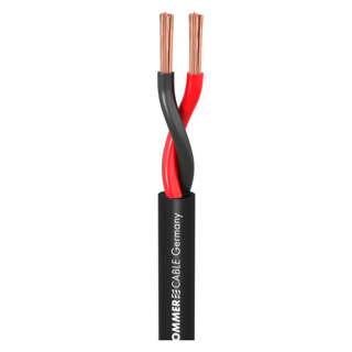 SOMMER CABLE Speaker Cable Meridian Mobile SP240; 2 x 4,00 mm²; PVC Ø 9,50 mm; Black