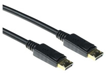 ACT 2 metre DisplayPort cable male - DisplayPort male, power pin 20 not connected
