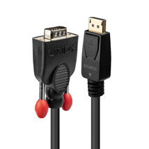 LINDY 0.5m Display Port to VGA Adapter Cable