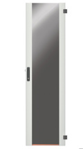EFB Door for PRO 42U, W=800, Glass, 1-Part, TH RAL7035