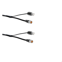 LIVEPOWER Hybrid Data + Video Cable  BNC/CAT7  1 Meter
