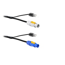 LIVEPOWER Hybrid Data + Power Cable 3G2,5 RJ45/Powercon 75 Meter on GT450RM