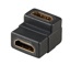 EFB HDMI™ adapter Typ A socket - Typ A socket angeled