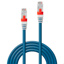 LINDY 1m Cat.6A S/FTP LSZH Network Cable, Blue (Fluke Tested)