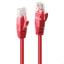 LINDY Cat.6 U/UTP Network Cable, Red