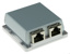 ACT Surface mounted box shielded 2 ports CAT6