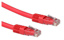 ACT Red LSZH U/UTP CAT6A patch cable with RJ45 connectors