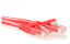 ACT Red U/UTP CAT6A patch cable snagless with RJ45 connectors