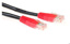 ACT Black U/UTP CAT5E patch cable cross with RJ45 connectors