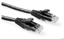 ACT Black U/UTP CAT5E patch cable component level with RJ45 connectors
