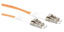 RL9500 ACT 0.5 meter LSZH Multimode 50/125 OM2 fiber patch cable duplex with LC connectors