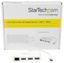 STARTECH 3 Port USB 3.0 Hub + GbE - USB-C - White