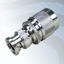 GIGATRONIX BNC Plug to N Type Plug Adaptor, Precision 75 ohm, Nickel Plated