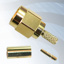 GIGATRONIX SMA Reverse Polarity Crimp Plug, Gold Plated, RG174, LBC100, RG316