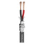 SOMMER CABLE Speaker Cable Meridian Install SP215; 2 x 1,50 mm²; FRNC, shielded Ø 8,00 mm; Dark Grey