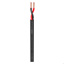 SOMMER CABLE Speaker Cable Meridian Install SP240; 2 x 4,00 mm²; FRNC Ø 10,20 mm; Black (CPR Cca)