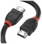 LINDY 1m 8k60Hz HDMI Cable, Black Line