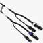 LIVEPOWER PERSONALISED Hybrid Cable Powercon & DMX 5pin 1Pair